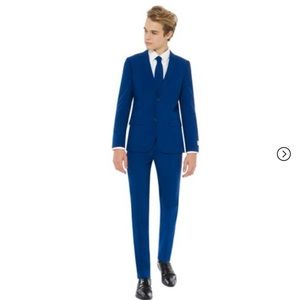 Boys Navy Royale Suit Size 12 / OppoSuits Brand / Brand New Never Opened